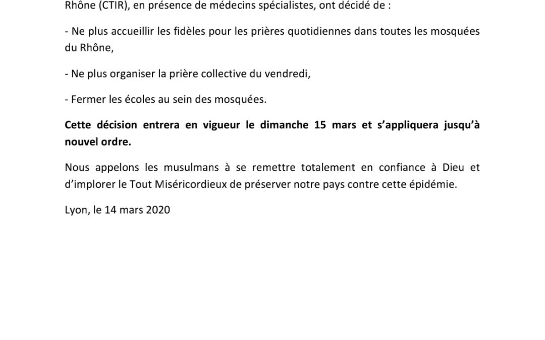 Informations Covid