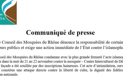 Communiqué: dénonce la responsabilité de certains discours publics