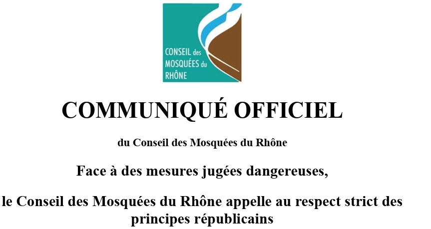 Communiqué:  Appel au respect strict des principes républicains