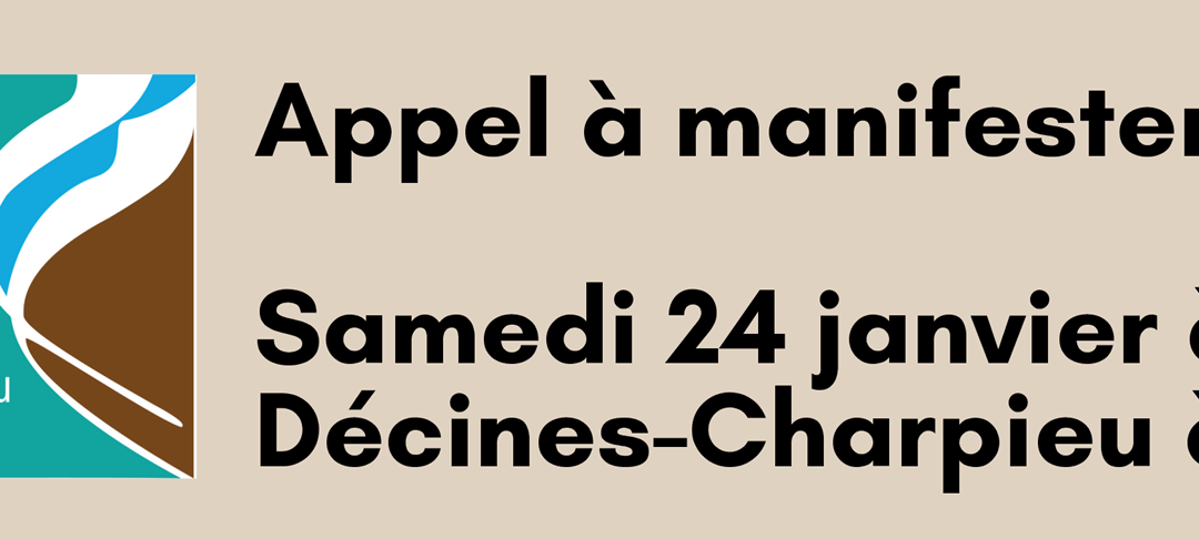 Appel à manifester 24 Janvier 2026