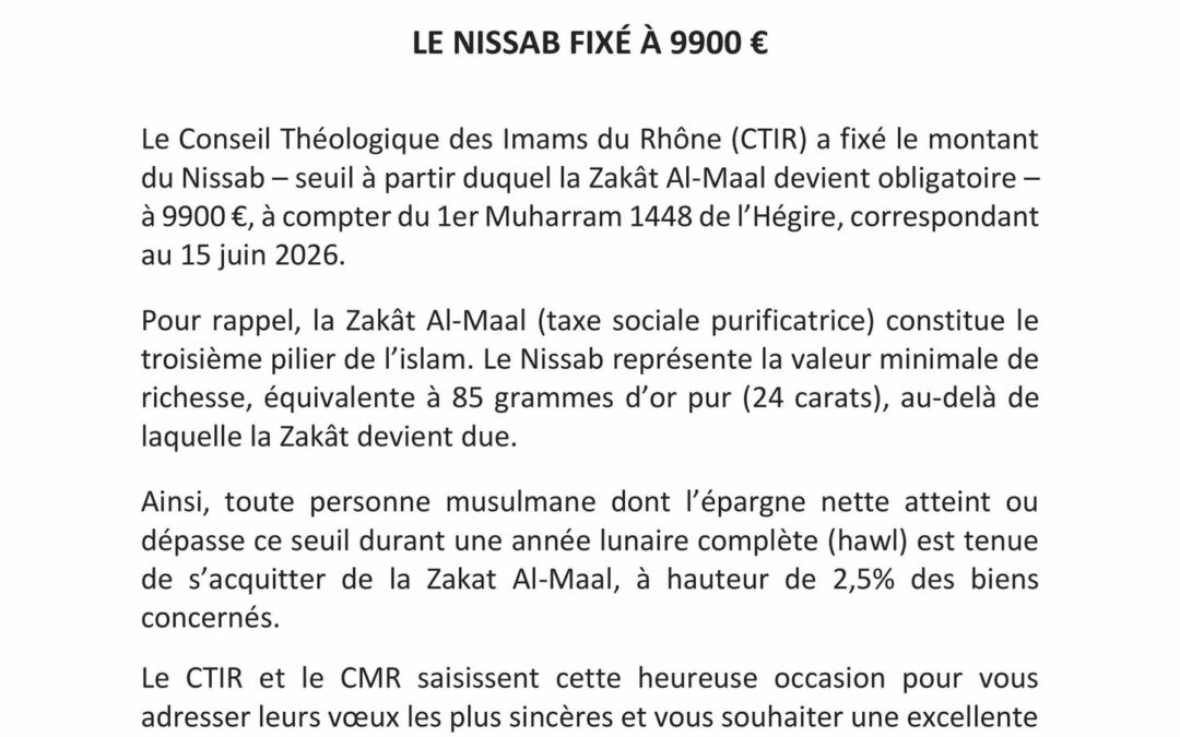 Nissab 1448